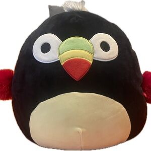 Squishmallows Tito EUC rare 12 inch plush toucan